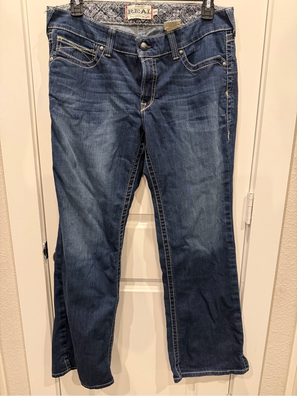 Ariat Real Denim Women’s Dark Blue Bootcut Jeans